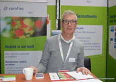 Michel Vollebregt with Eurofins Agro told visitors at the fair more about the importance of plant sap measurements in strawberry cultivation. "By keeping a close eye on potassium in the plant, it often turns out that growers can get rid of less potassium in their fertilization than they themselves thought.